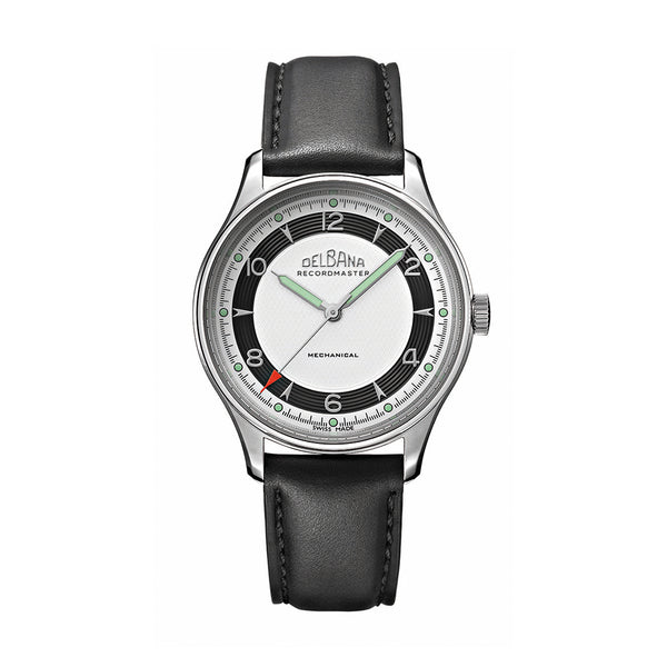 DELBANA Recordmaster Mechanical with silver dial